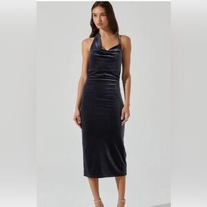 Elan Eugenia One-Shoulder Dress